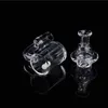 Quality 25mm Flat Top Quartz Banger Nail with smoking Spinning Carb Cap and Terp Pearl for Water Bongs