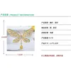 In Europe and gilded inlay zircon corsage, deserve to act role of the female suit pin tassel butterfly brooches insects