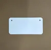 DIY Sublimation License Plate Blanks Metal Aluminium Automotive License Plate Tag Heat Thermal Transfer Sheet for Custom Design Work