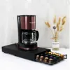 40 Pods Iron Coffee Capsule Organizer Reiniging Opslag Stand Houder Doos Lade voor Nespresso