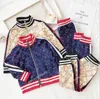 Childrens Coat Byxor Set Kids Designer Höst Baby Boys Girls Tracksuit Sport Passar Barnkläder