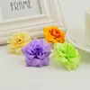 10 pcs Soie Multicolore Rose Fausse Tête De Fleur De Mariage Maison Décoration De Noël Bricolage Couronne Artisanat Ornements Pas Cher Artificia jllyBs