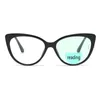 Lunettes de soleil Cat Eye Bifocal Blue Light Blocking Lunes de lecture pour les femmes Men Livteurs d'ordinateur Structure FML9257037