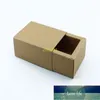 100 pcs 14*7*3 cm Noir Beige Tiroir Boîte D'emballage Cadeau Noeud Papillon Emballage Kraft Papier Carft Carton Boxes1