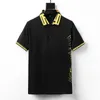 2022 polo a righe firmate t-shirt polo serpente ape ricamo floreale uomo T-shirt polo cavallo moda alta moda M-3XL # 21