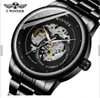 Лучшие продажи победителя мода мужские часы мужские автоматические часы механические часы для мужчин металлическая группа WN39-2