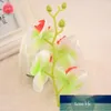 Dekorativa blommor kransar Silk Artificial Orchid Bouquet For Home Wedding Party Decoration Cymbidium Scrapbooking Supplies Orch211t