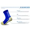 Men Anti Slip voetbal Sokken Athletic Long Sock Absorberende Sports Grip Sokken voor basketbalvoetbalvolleybal Running