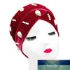 NEW Wrap Hair Loss Head Scarf Muslim Women's Turban Cap Cancer Chemo Hat Beads Braid Headcover Factory price expert design Quality Latest Style Original Status