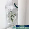 Transparente Handtasche PVC-Blumen-Verpackungstasche Weihnachtsgeschenk-Blumenstrauß-VerpackungKleiner Frauen-Organizer