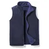 Hommes automne épais sans manches gilet veste gilet hommes hiver décontracté chaud gilets Outwear polaire 5XL 210925