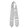 Sublimering Blank Graduation Tie Stoles Hem Textile Grad Senior Student V-ringad logotyp utskrift för studenter
