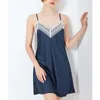 Kobiety Sleepwear 4 sztuk Kobiety Piżamy Zestawy Faux Jedwabiu Satynowa Koronkowa Suknia Kąpielowa Wedding Night Dress Robe Strona główna Garnitur