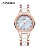Sinobi mode femmes Bracelet montres élégantes dames montres en or Rose montre-bracelet de luxe diamant femme horloge Relojes Mujer Q0524