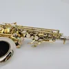Yanagisawa SC-9937 Liten krökt Neck B Flat Nickel Silver Plated Brass Sopran Saxofon Brand Instrument för studenter med fall