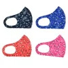 Ice Silk Gezichtsmasker Volwassen Bedrukte Camo Maskers voor Mannen Vrouwen Zwart Blauw Groen Rood Camouflage Stofdicht en Ademend Facemask