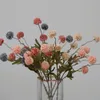 Couronnes de fleurs décoratives en soie artificielle, marguerite, boule de pissenlit, bouquet de gerbera, fausses fleurs, décoration de fête à domicile, mariage, mariée Holdi3752098