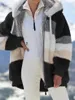 2021 sweats à capuche automne et hiver ample en peluche multicolore à capuche veste femmes