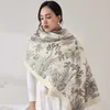 Designer Cashmere Scarf Women Winter Luxury Shawl And Wraps Hijab Thick Blanket Ladies Long Pashmina Neckerchief Bufanda Echarpe Q0828