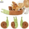 Interactive Dog Puzzle Snails Toys Encourage Natural Foraging Skills Portable Nonslip Pet Snuffle Mat Slow Feeder Easy To Clean 211111