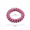 2022 new Girls Frosted Coil Hair Ties Large Hairbands Elastic Rope Rubber Ring Ponytail Holder For Women Thick Accessories Wholesale