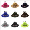 Femme homme Panama casquette Fedoras en vrac hommes femmes chapeau feutre Fedora chapeaux pour femmes hommes femme mâle Jazz casquettes automne automne hiver