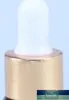 50st / parti 5ml 10ml 20ml Clear Glass Dropper Bottle Essential Olje Display Injektionsflaskor Serum Parfym Prov Test Kosmetisk behållare