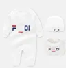 Vente au détail de haute qualité nouveau-né bébé barboteuse onesies dessin animé coton ours imprimé combinaison une pièce combinaisons barboteuses infantile enfants vêtements de marque ''gg''QAT9