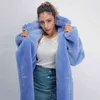 Femmes 100% réel mouton manteau de mouton veste décontractée automne hiver à manches longues revers fourrure vêtements d'extérieur femme laine ours en peluche veste 211203