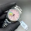 Zdr-montre de luxo masculino relógios mecânicos automáticos 36mm 41mm aço inoxidável super luminoso relógios de pulso feminino à prova dwaterproof água