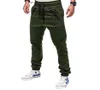 Pantaloni da uomo moda casual pantaloni larghi sportivi elastici legati corsa fitness allenamento basket hip hop