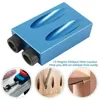 15 Degree Pocket Hole Jig Woodworking Guide Set Hole Puncher Oblique Drill Angle Hole Locator Bits DIY Carpentry Tools 611 S2