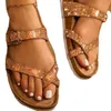 2022 Novas sandálias, chinelos de cortiça, desgaste de verão feminino elegante Coreano Flat Bottom Shrippers e Sapatos de Praia