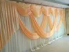 6M 20ft wide swags for backdrop party background valance wedding backcloth stage curtain backdrop decorations stylist beautiful 6253569