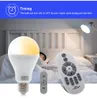 Smart LED Bulb E27 AC86-265V 6W 9W 12W Warm White Cold White Changeable Lamp RF 2.4G Remote Control LED Light