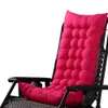 Outdoor Garden Veranda Desk Recliner Cushion Deck Chairs Back Relaxer Pad Armchair Cushion for Chaise Longue 210611