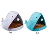 Non-woven Foldable Felt Pet Nest Cat Houses, Shark Type, Removable and Washable RRE11316