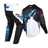 Willbros Element Ride Blackblue Motocross Dirt Bike Offroad MX Jersey Pants Combo Riding Gear Set2513296