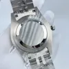 2022 포장 된 다이아몬드 자동 망 시계 아랍어 스크립트 완전히 아이스 밖으로 시계 41mm 2 톤 스테인레스 스틸 팔찌 사파이어 럭셔리 한 벨론