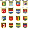 Schildvorm Vlag Patches Engeland Aruba Puerto Rico Schotland Blue Wales Kosovo Vietnam Zambia Chad China