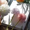 Wholesale 28cm Dandelion Artificial Flower Eco-friendly Handmade Fashion Ins Style Fake Flowers for Wedding Party Modern Home Decor 6COLORS