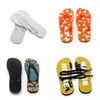 Sublimation Blanko Flip Flops Gummi Slipper mit flachem Boden Damen Herren Heimtextilien Schuhe Innenmode Geschenke