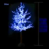 LED Choinka Sakura Drzewo Światła Żarówki LED 1 5m3 0 M Wysokość Siedem kolorów do wyboru z deszczoodpornego DHL za darmo