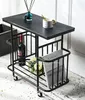 Norden Soffa Modern Simple Sovrum Möbler Ljus Lyx Tea Small Square Table Moving Roller Side Trolley Storage Integration