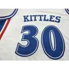 Vintage 21ss 30 Villanova Wildcats Kerry Kittles College Forma Boyutu S4XL veya özel herhangi bir isim veya numara jersey9287869