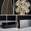 Leaves Ornament Loft Style House Bedroom Accessories Desk Decoration Home Supplies for Living Room 211021