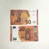 50% Größe Movie Prop Banknote Kopie gedrucktes Geld USD UK Pfund GBP British 10 20 50 Gedenkspielzeug für Weihnachtsgeschenke Spaß Spielzeug 2683th2o