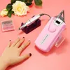 Draagbare oplaadbare boormachine 36W Manicure Electric Nail File Art Tools Set voor Bits - EU-standaard