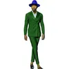 Men's Suits & Blazers Autumn 2022 Custom Latest Design Luxury Tuxedo Green Wedding Defacto Homme For Lapel Groom Slim Fit Party Formal Men