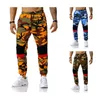 Four seasons Men's outdoor sports casual pants brand fashion classic camouflage trousers Stretch color block long pants 210531